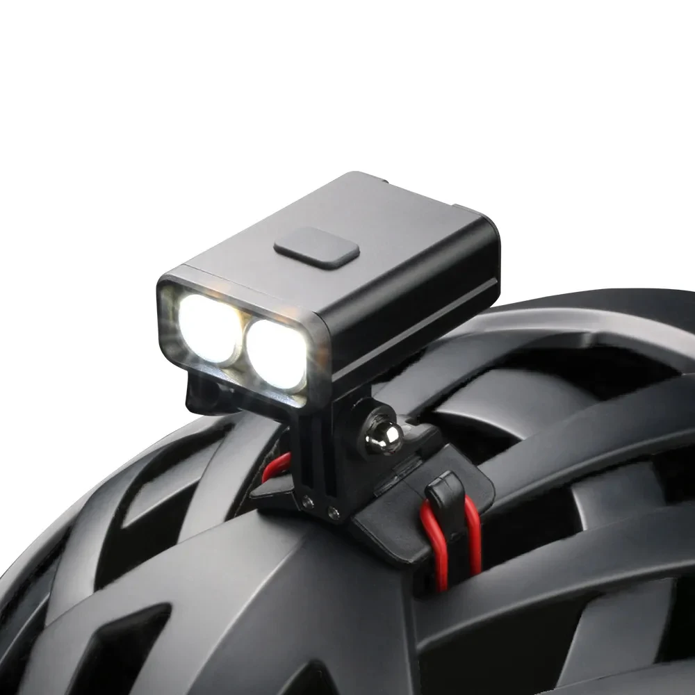 2 in 1 Bike Light Front And Rear Led Flashlight 800 mAh Bicycle Lights USB Rechargeable Cycle Lamp MTB Helmet Lights