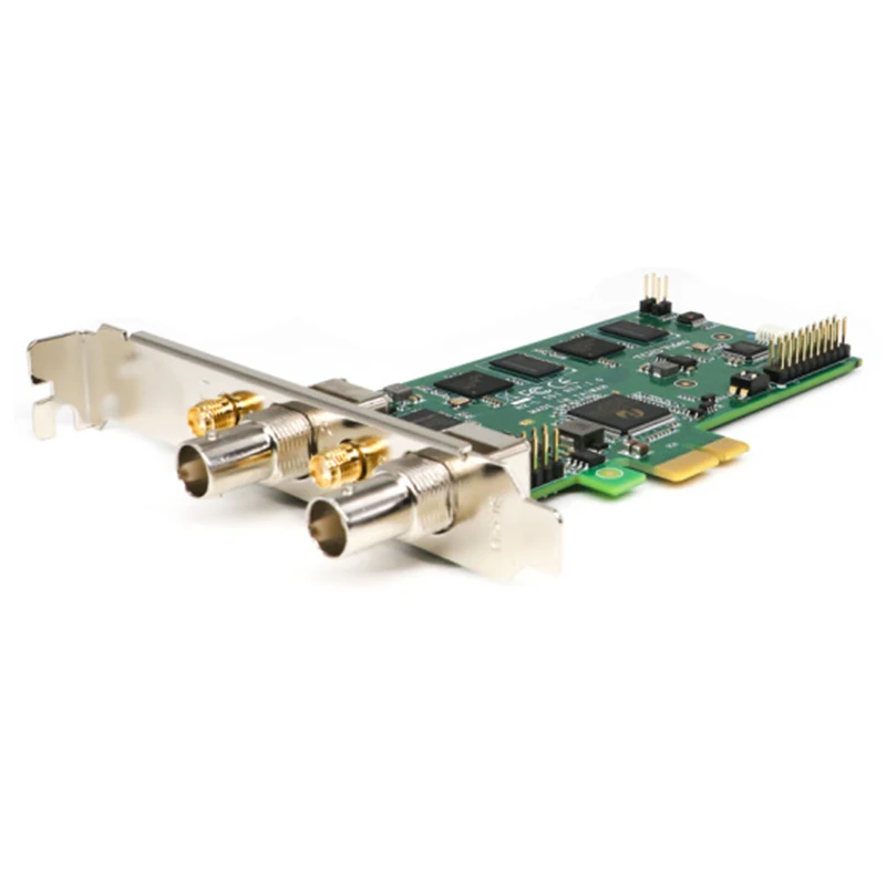 PCIe 2-channel high definition SDI video capture card for PC