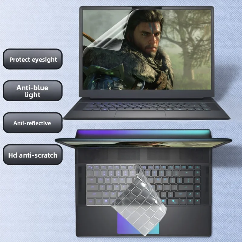 

Anti-reflective and anti-blue protective film for 16-inch Alienware 16 Area-51 computer screen film AA16250 keyboard film