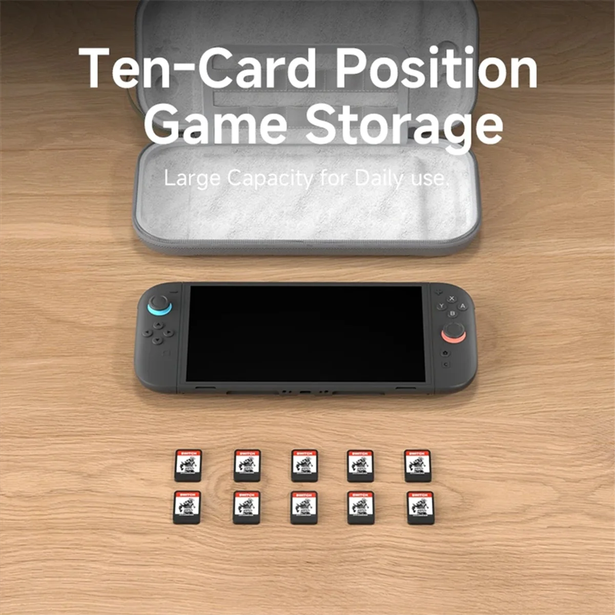 2025+ Portable Game Console Protective Case Carrying Case Travel Bag Hard Shell Accessories Protective Cover for Switch 2