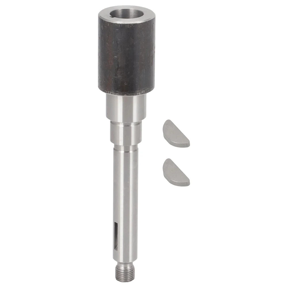 Nova extensão de eixo de aço com 2 chaves para substituição de alimentação padrão elétrica em x-axis para moinhos bridgeport hqt pn 1103/1179