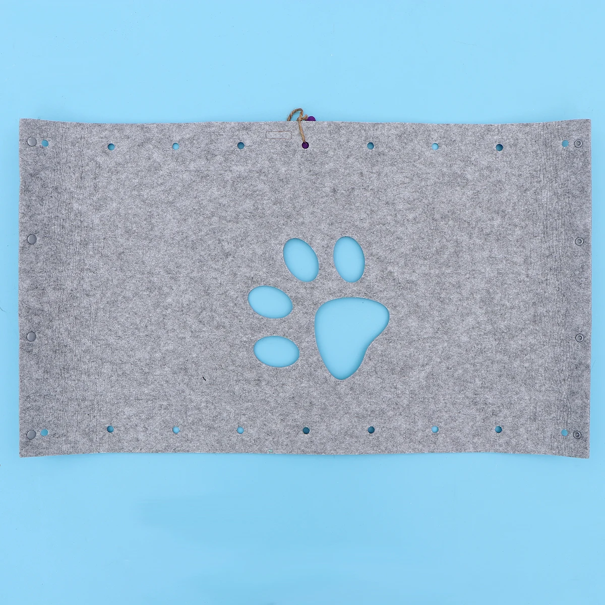 

Cat Tunnel Pet for Training Dog Fun Hollow DIY　collapsible Aisle 2-holes Playing Tube