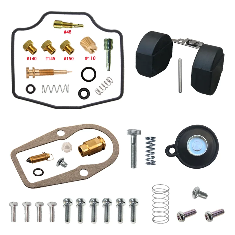 Yamaha TT600 TT600S TT600E 4LW 4GV Vergaser-Reparatursatz, Aircut-Ventil und Schwimmer, TT 600 Vergaserteile 1993–1998