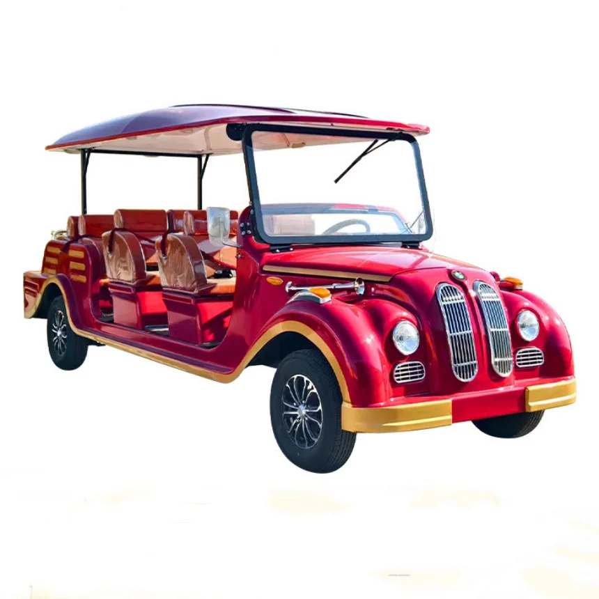 Comfortable Golf Cart Best Design Vintage Electric Liftable Classic Car For Sale Antique Sightseeing Car Export Global