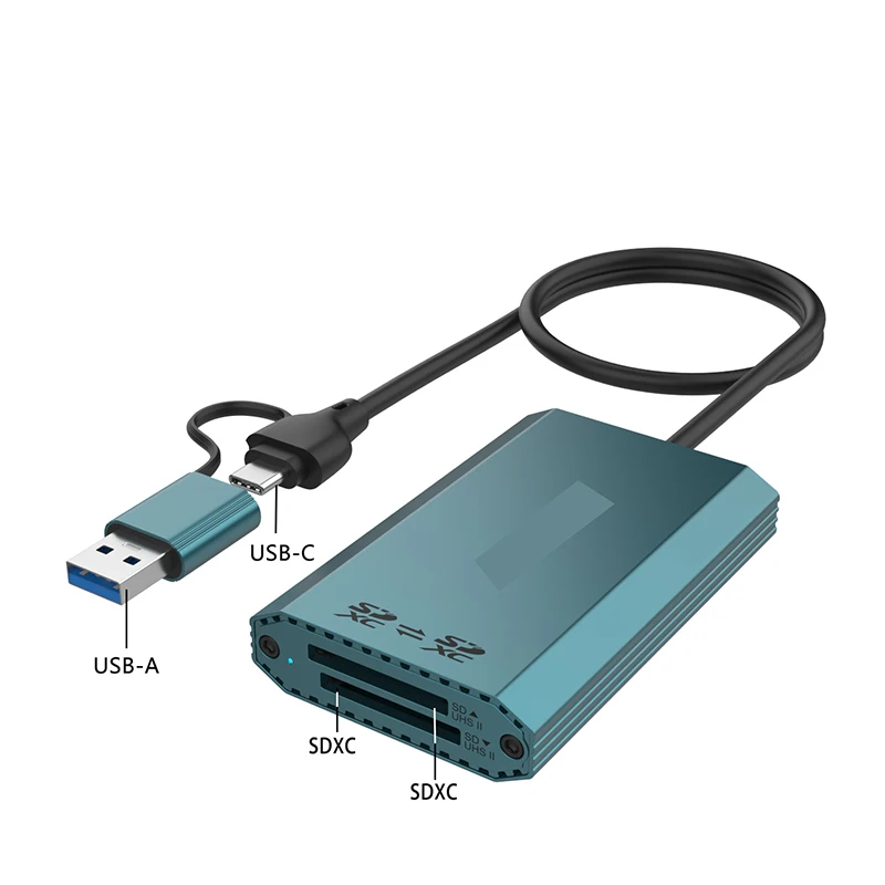 USB Hub التوصيل والتشغيل الفاصل محول تمديد كابل لعبة محور محطة إرساء الكمبيوتر المحمول 10Gbps USB محول SDXC قارئ بطاقات #4