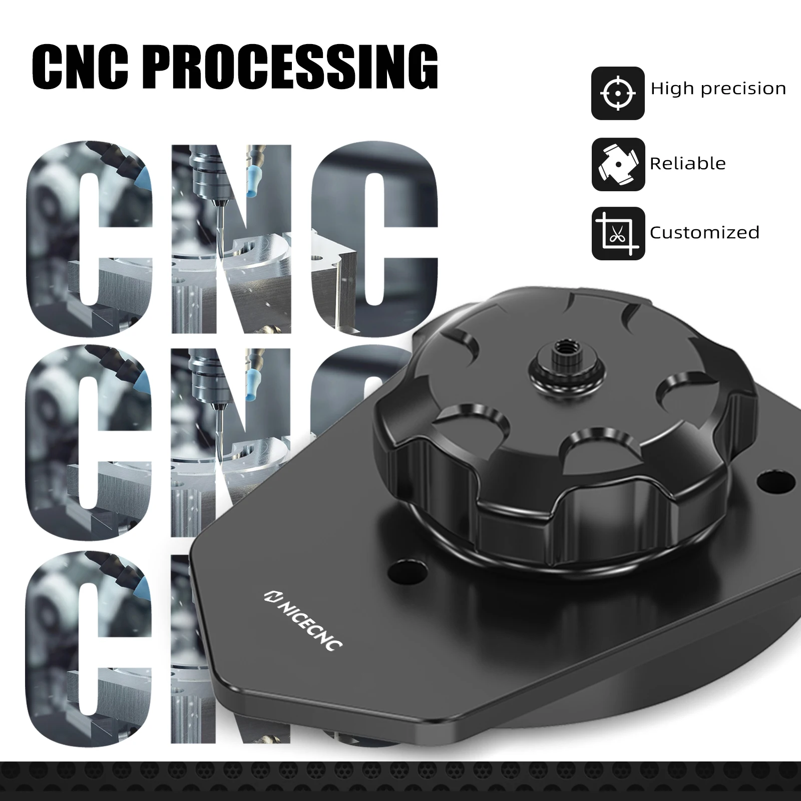 For KTM 690 Enduro R SMC R 2019-2023 Fuel Filler Neck Fuel Gas Tank Cap Cover 690 Enduro R 690 SMC R 2019 2020 2021 2022 2023