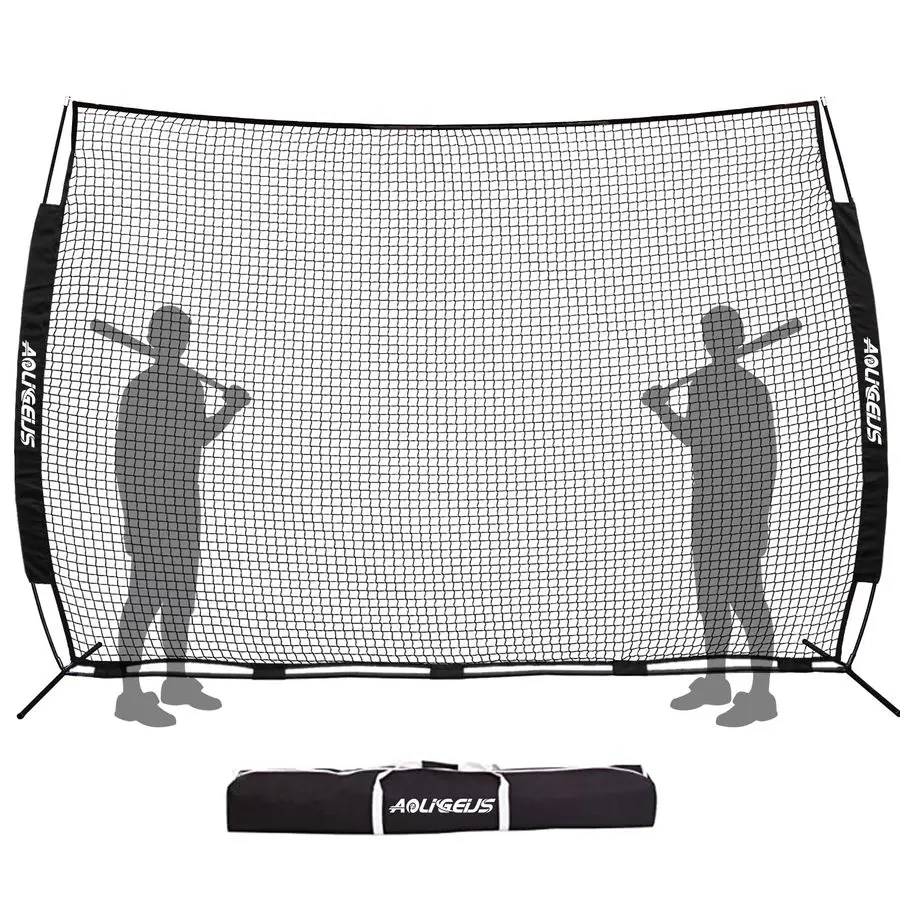 

Barrier Net,Sports Net,Barricade Backstop Net,Perfect for Baseball,Softball,Soccer, Basketball,Lacrosse