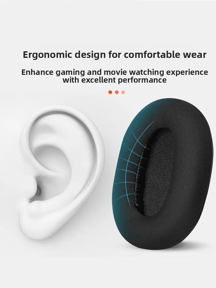 غطاء واقي لسماعات سوني INZONE H9 H3 H7 WHG900N مع خاصية إلغاء الضوضاء وتقنية البلوتوث، ملحق بديل ناعم #2