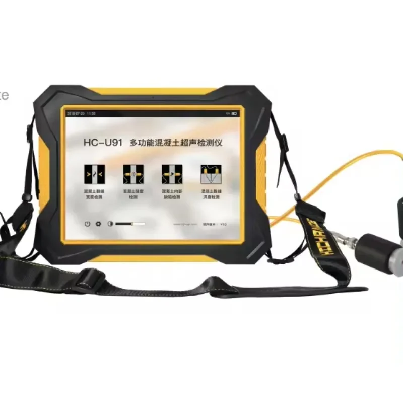 

Hot Selling 2024 HC-U91 Multifunctional Concrete Crack Width and Depth Detector Ultrasonic Tester