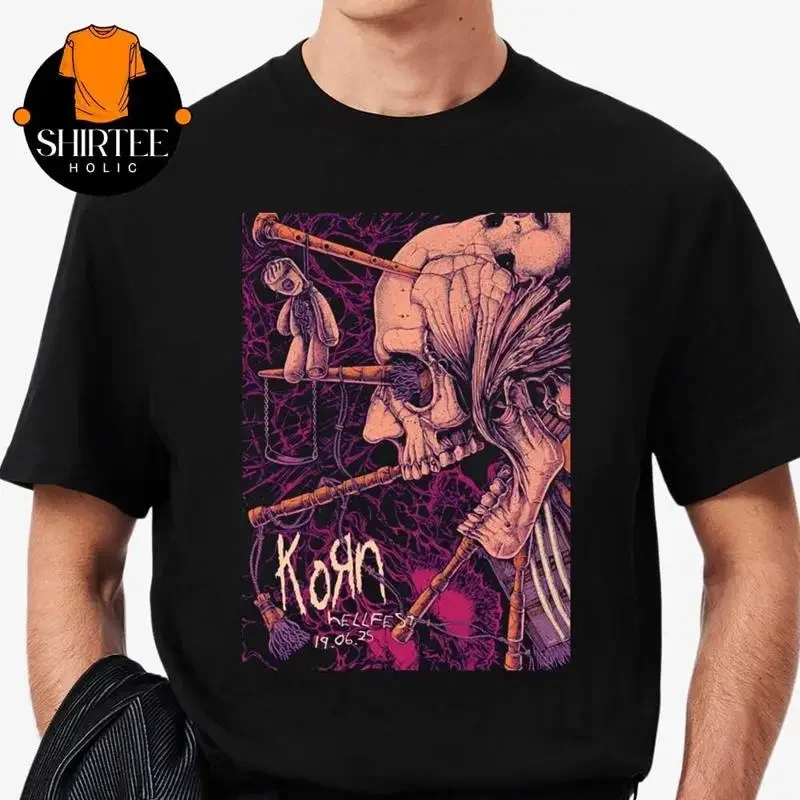 

Korn Hellfest 2025 On June 19th T Shirt
