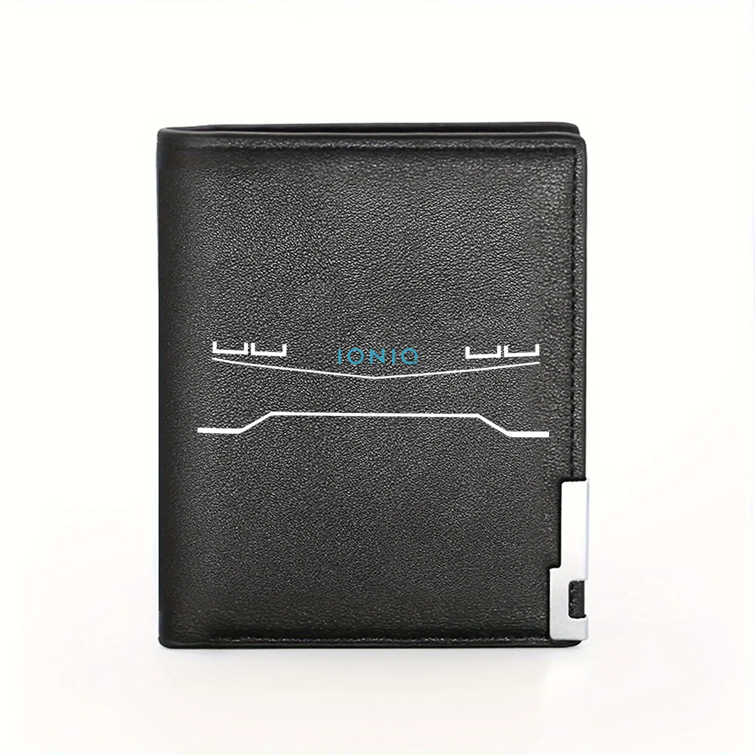 IONIQ Logo Minimalist Design Business Mens Casual Elegant Simple Practical Quality Wallet Stylish Printing Graphic Creative Chri