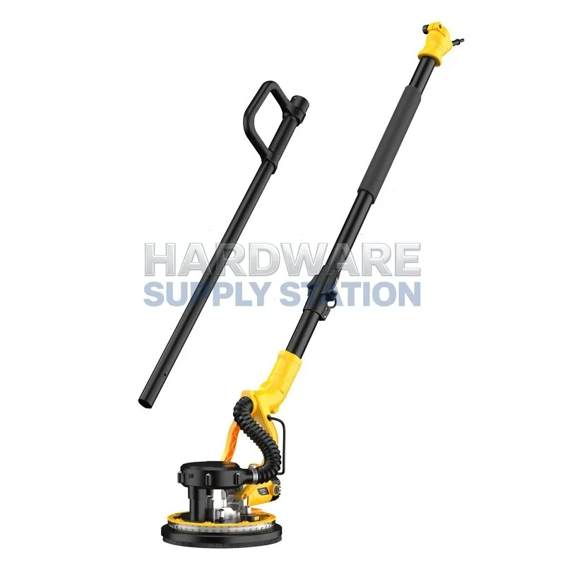 

Vacuum cleaner dual lamp long pole wall grinder 9-inch 225 wall grinder putty grinder sandpaper machine