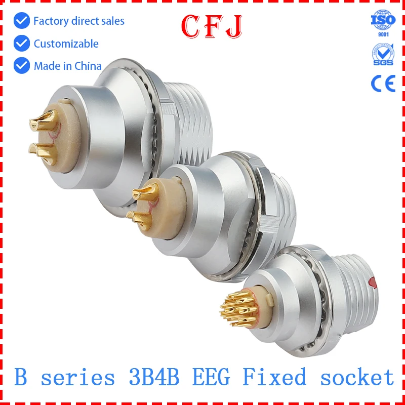 

CFJ EEG.3B.4B.302.303.304.305.306.307.308.310.312.314.316.318.319.326 CLL Metal connector for internal fixed socket Aviation