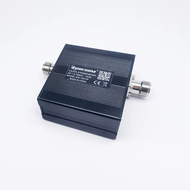 Misuratore di watt originale Surecom SW-102HF 1,5-70 MHz 120 W di potenza e SR Misuratore per ricetrasmettitore HF per autoradio CB