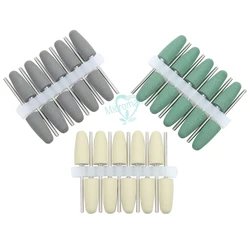 10pcs/set Free Shipping Dental Resin Base Acrylic Polishing Burs Kit Drill Polisher Rotary Dentist Tool Dental Lab Instrument