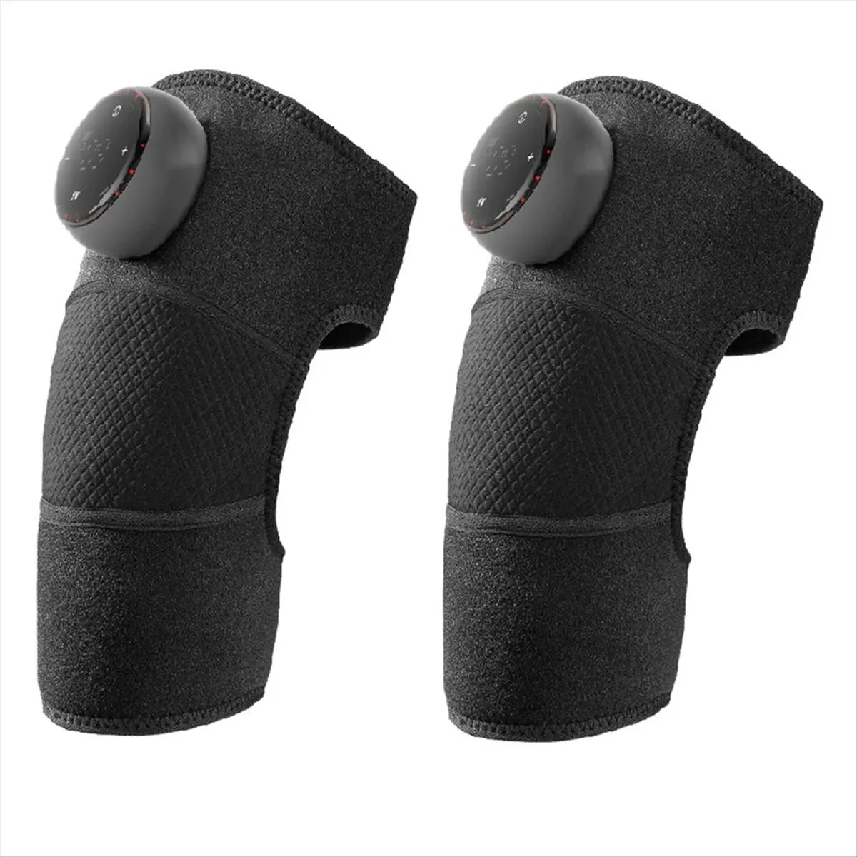 مجموعة واحدة من وسادات الركبة للتدفئة الكهربائية، مدلك ذاتي التسخين لجهاز علاج آلام الساقين المزمنة، النوع أ