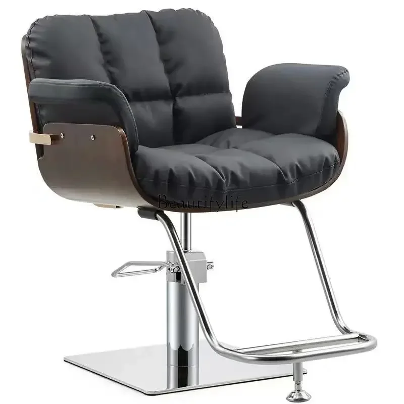 

New Simple Salon Chair Modern Hair Cutting for Hair Salon Barber Hot Dyeing Chair