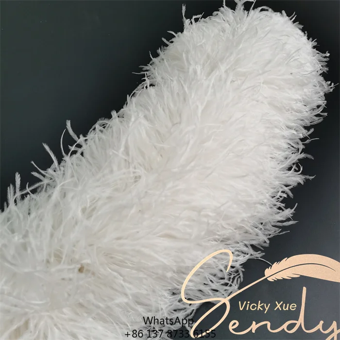 

Fabulous 30ply Feather Boa Wholesale Ostrich Feather Boas For Wedding Party Clothing Dress Decor