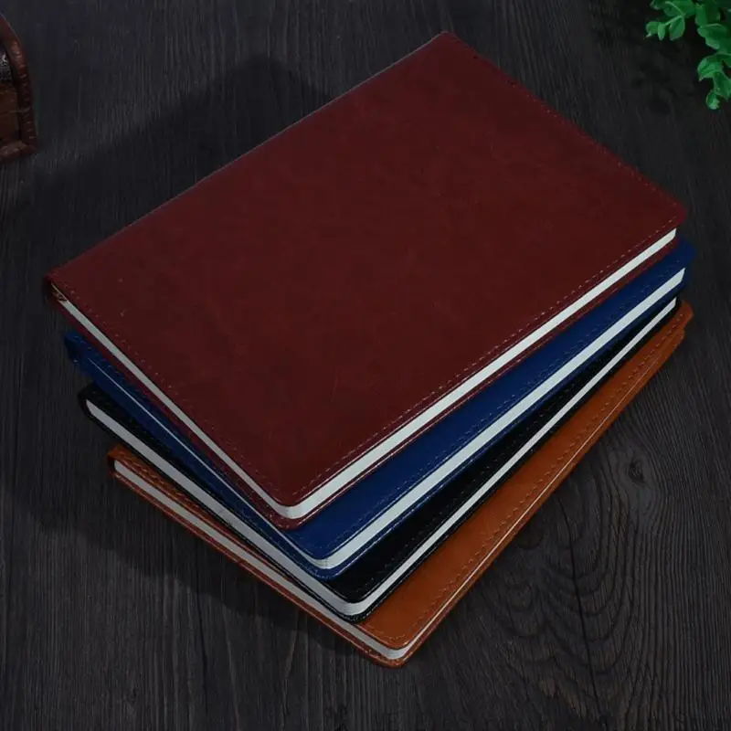 T5EA Hardcover Notebook 200 Seiten Line Leder Journal Regured Business Notebook