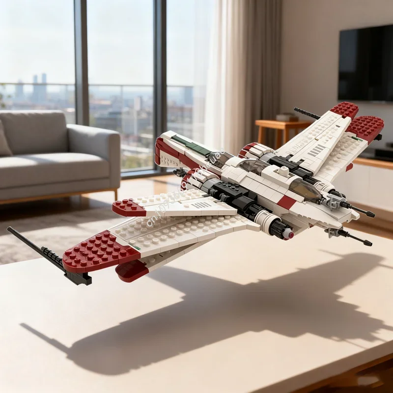 2106개 MOC ARC 스타파이터 스타 배틀 모델 블록 조립 창의적인 크리스마스 선물 아이디어 장난감 브릭 어린이 생일 선물