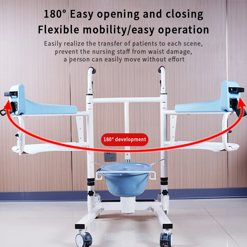 

Моторизованное подъемное кресло-комод для домашнего купания, уход за пациентами с ограниченными возможностями, принадлежности для реабилитационной терапии