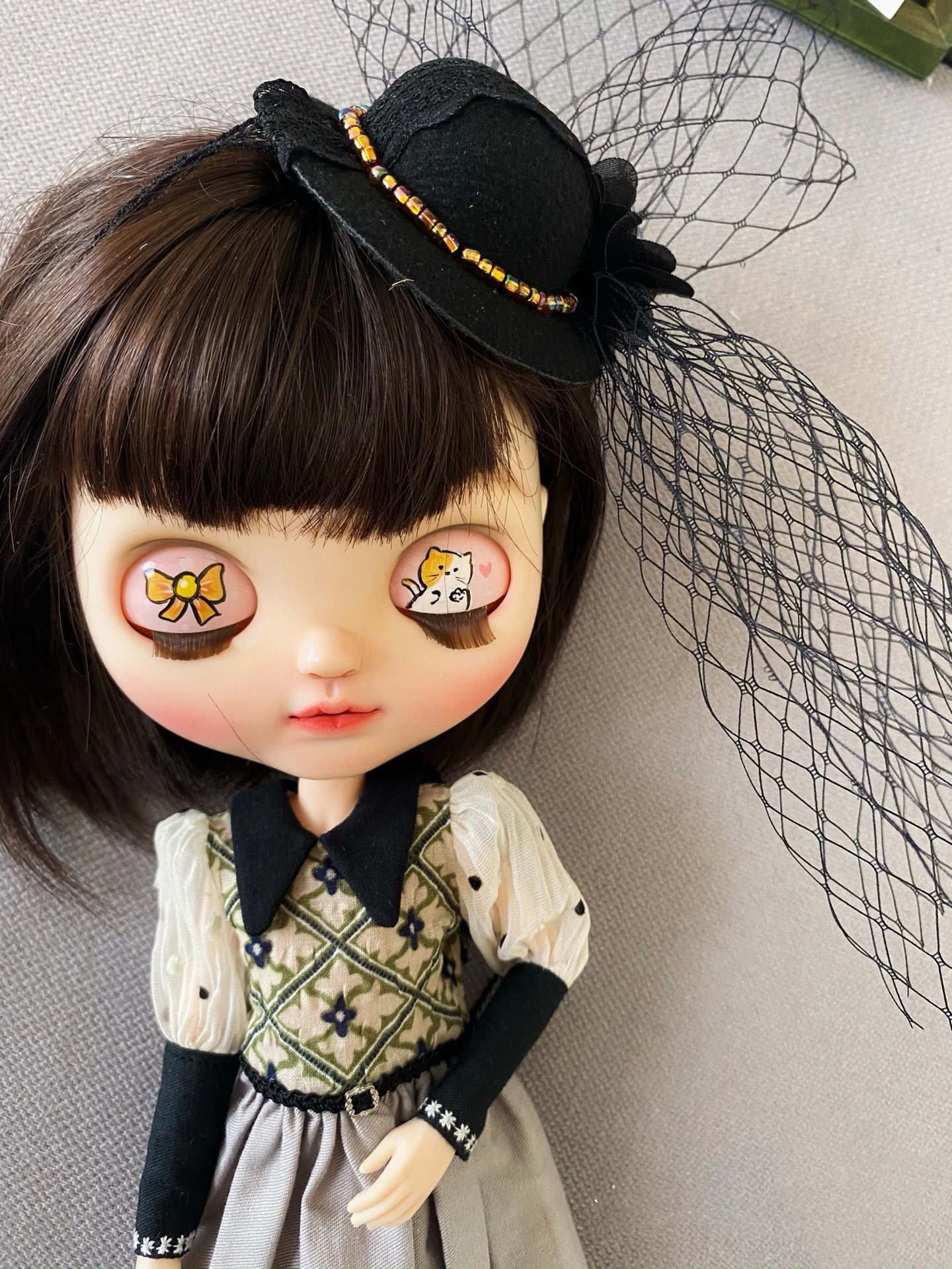 BJD Blythe dress Clothes Vintage elegance skirt 1/6 30cm  Dolls (Fit for Pullip,Ob24, ob22、Licca)