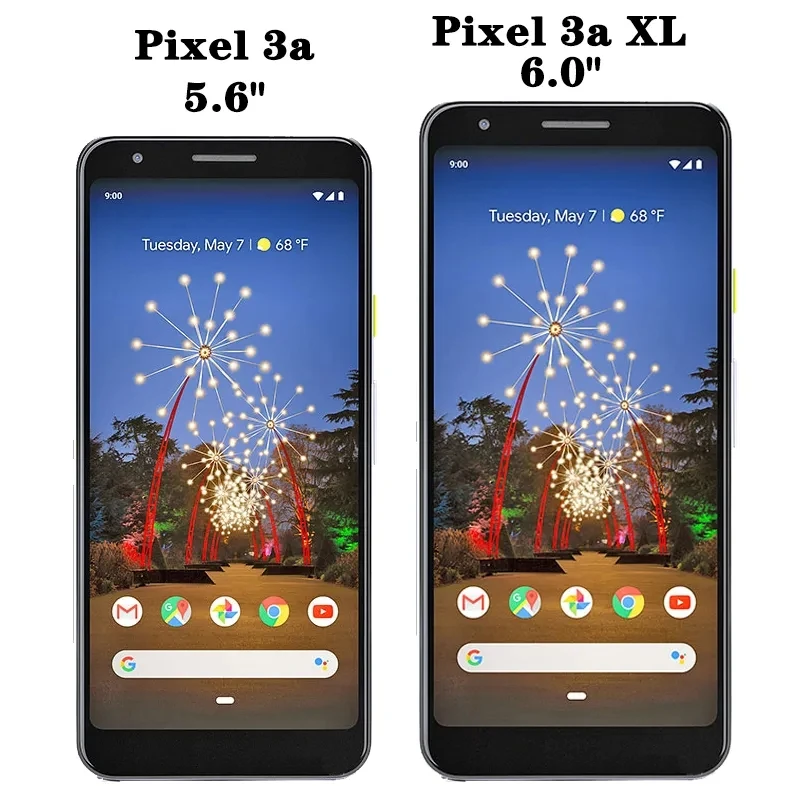 Imagem -04 - Tela Amoled Super do Lcd para o Pixel 3a xl 3axl G020c do Google Digitador do Painel de Toque para o Pixel 3a G020a do Google