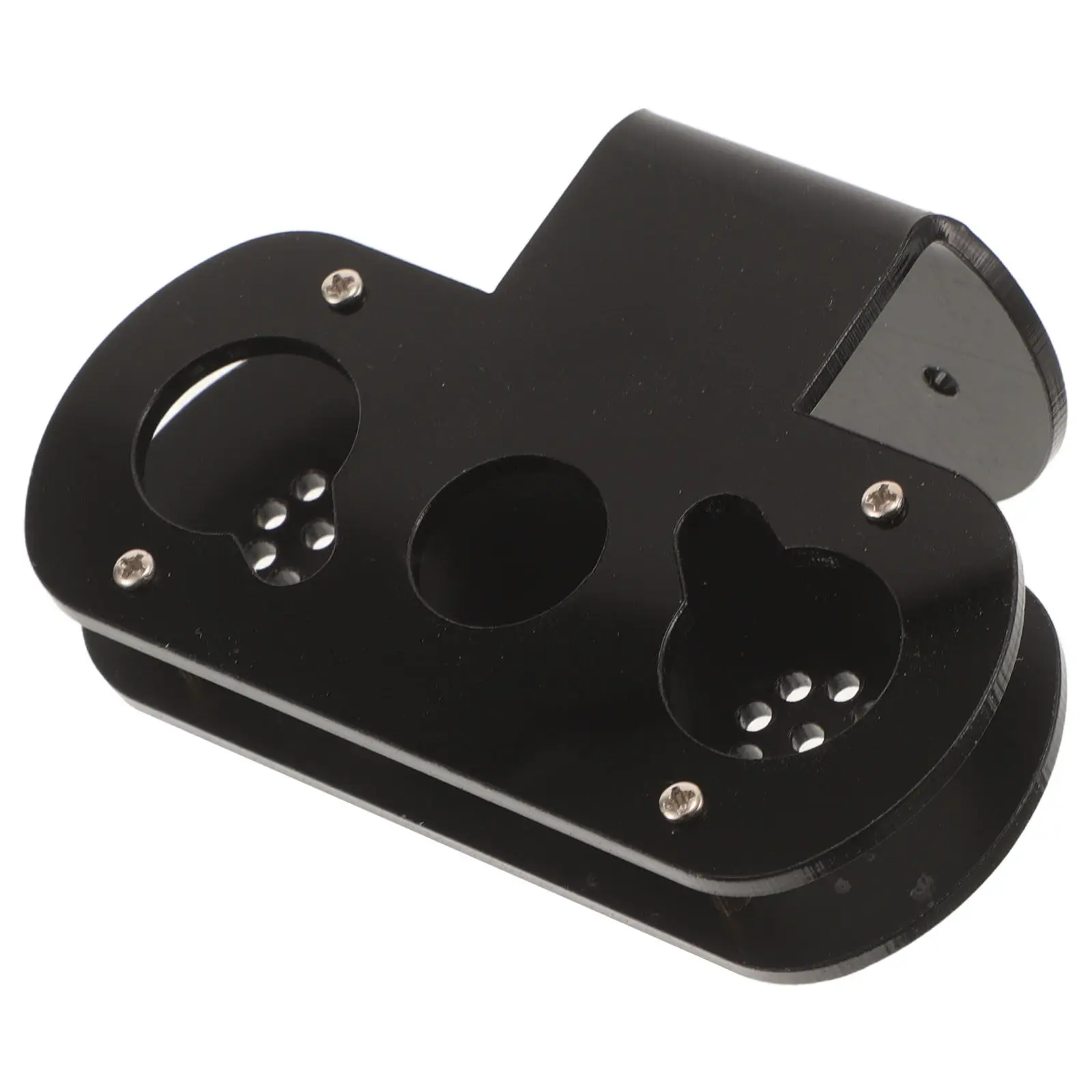 1Sets Black Night Vision Camera Housing Bracket Infrared Mount Holder Outdoor Acrylic Protective Security Camera Enclosure