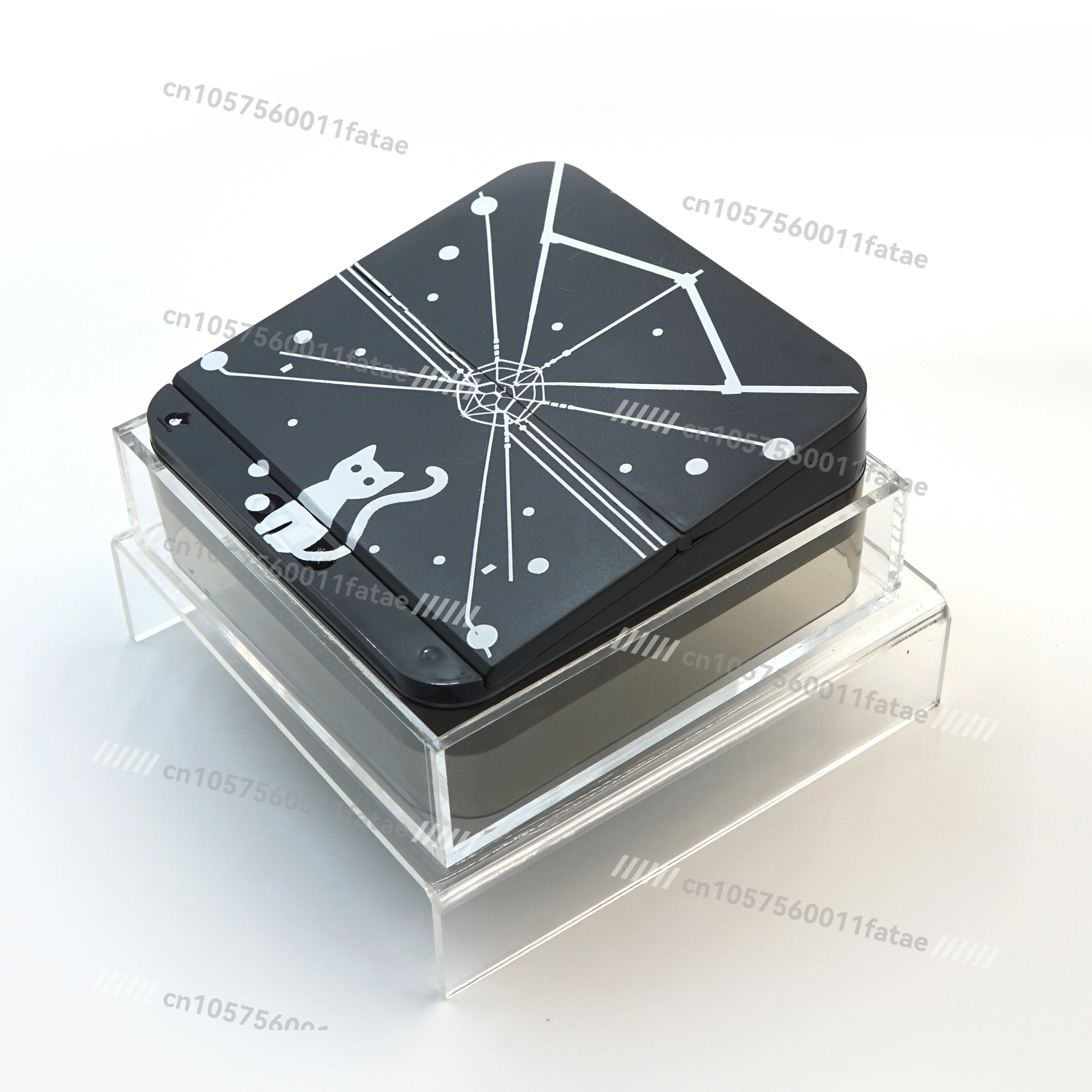 

Intelligent automatic pet feeder with RFID sensor, elevated base, 650ml wet and dry food capacity