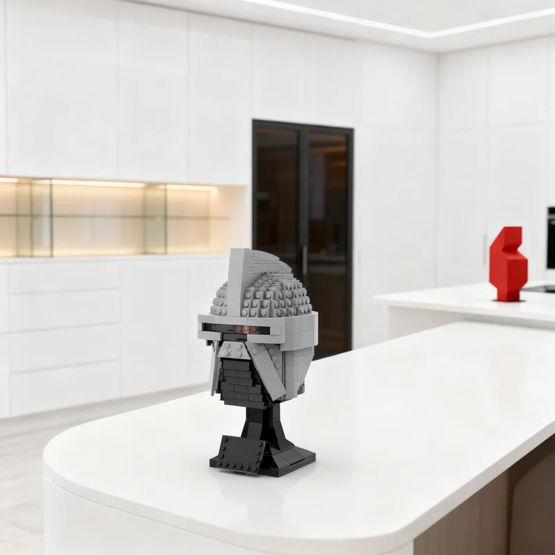 

561pcs MOC Cylon Helmet Ideas CUUSOO Model Building Blocks Construction Toy Idea Christmas Gifts Education Brick Birthday Toys