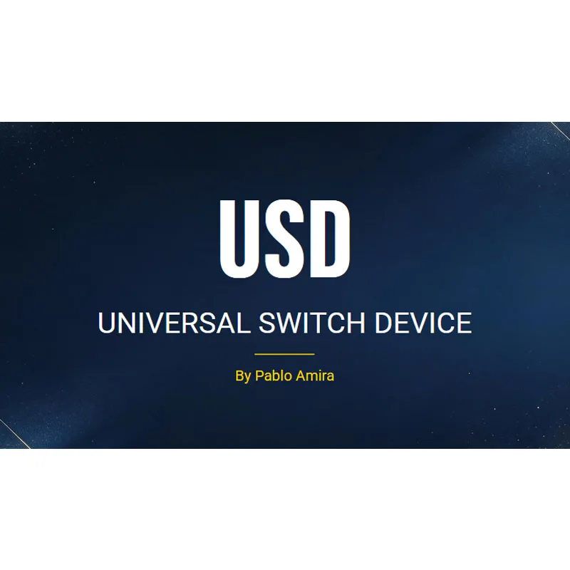 USD - Universal Switch Device By Pablo Amira and Alan Wong Close Up Street Mentalism Classic Card Magic Tricks Props