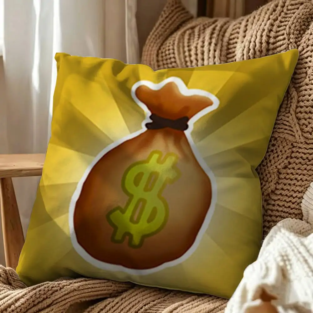 Wobbly L-Life Square Pillow Case Multi Sizes For Car Home Bedroom Decor Custom Valentine Gifts