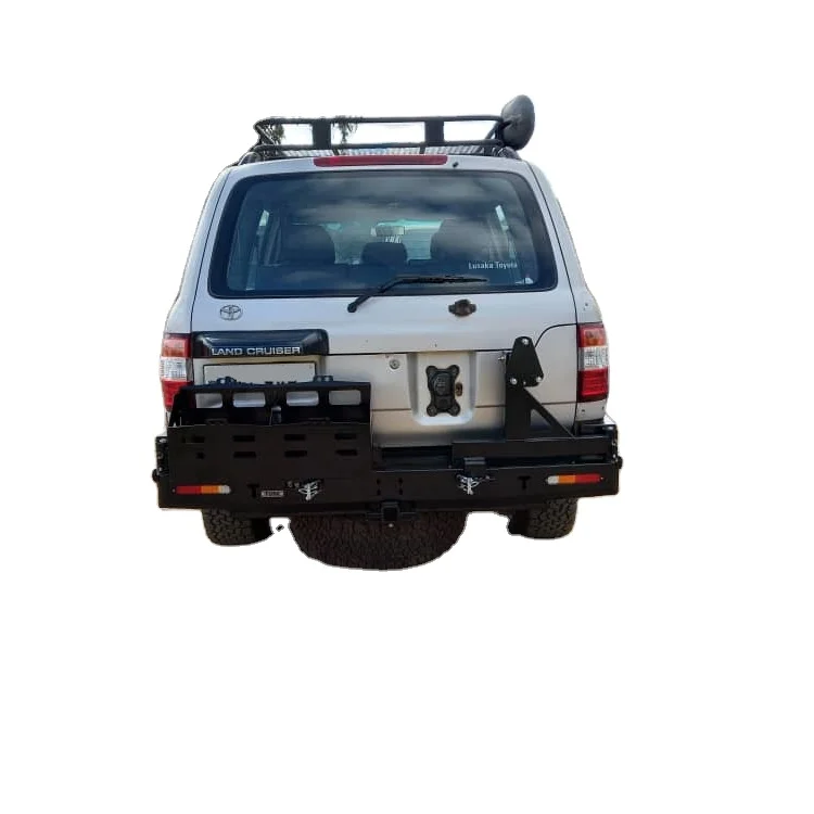 

suitable for Car Bumper Auto 4x4 Offroad REAR Accessories Bull Bar Winch Bracket Easy Installation for TOYOTA FJ100