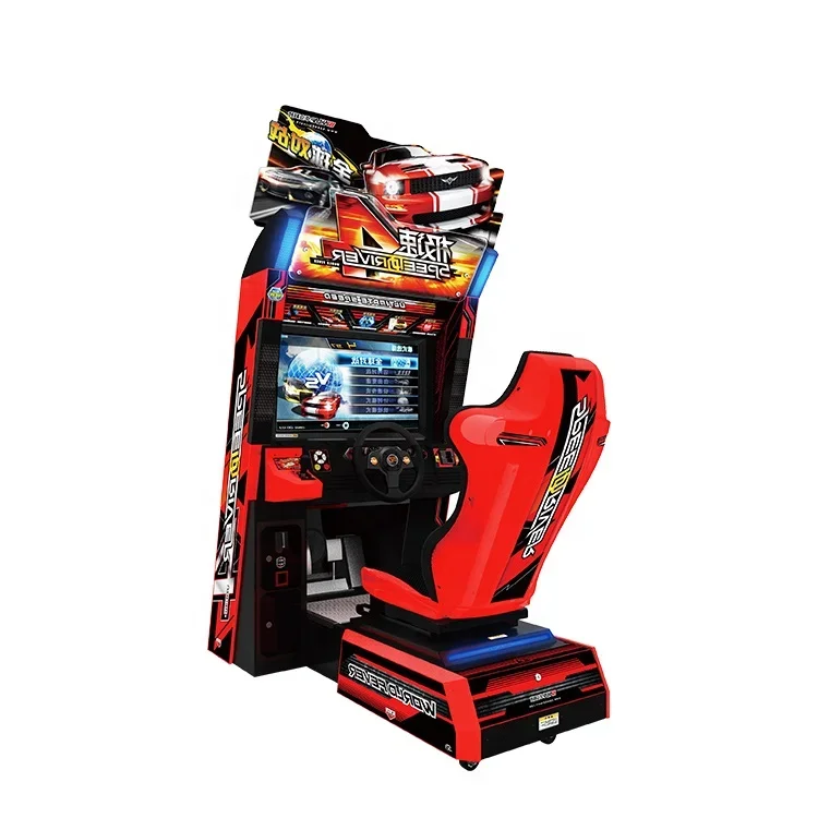 Coin Operated Speed River4 Car Racing Arcade Game Machine, Driving Car Video Games