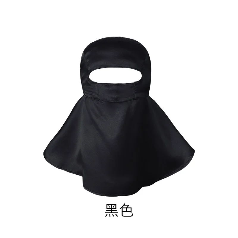 

Шелковая солнцезащитная маска для лица, летняя уличная солнцезащитная маска, легкая дышащая 3D100% шелковая маска шелковицы, маска для лица, велосипедная маска