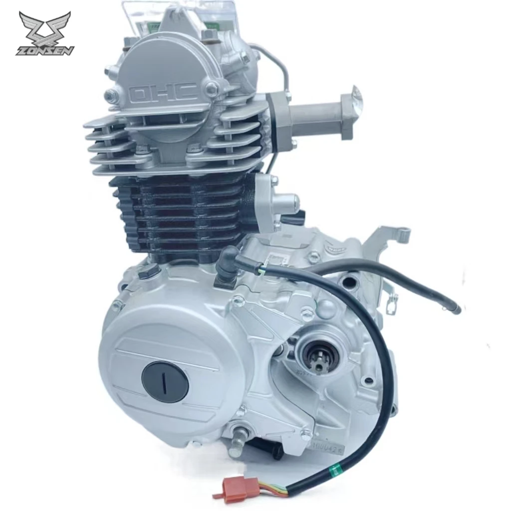 

Integrated cylinder head zongshen bajaj100CC motorcycle engine ZS153FMG 4 stroke air cooled CDI speed with camshaft upw