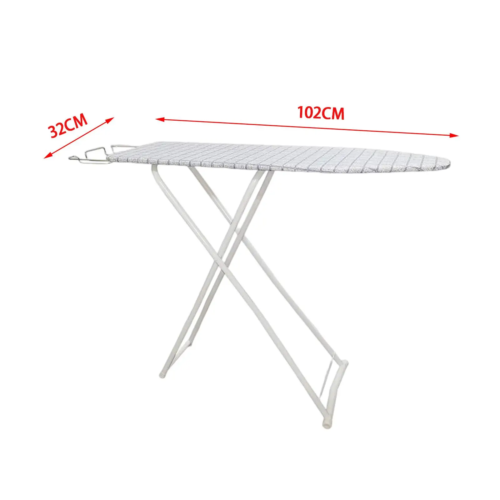 Tabletop Ironing Board with Press Holder Wooden Press Table for Dorm Household Sewing