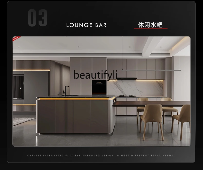 Полностью встроенный холодильник под столешницей, скрытый шкаф, горизонтальная морозильная камера, охлаждаемая и замороженная короткая