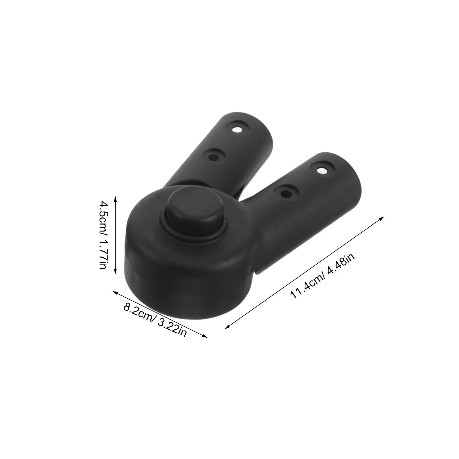 2Pcs Stroller Connector Joint Adapter Baby Stroller Connection Accessories Easy Install Black Compatible Pram Seats Toddler view 3