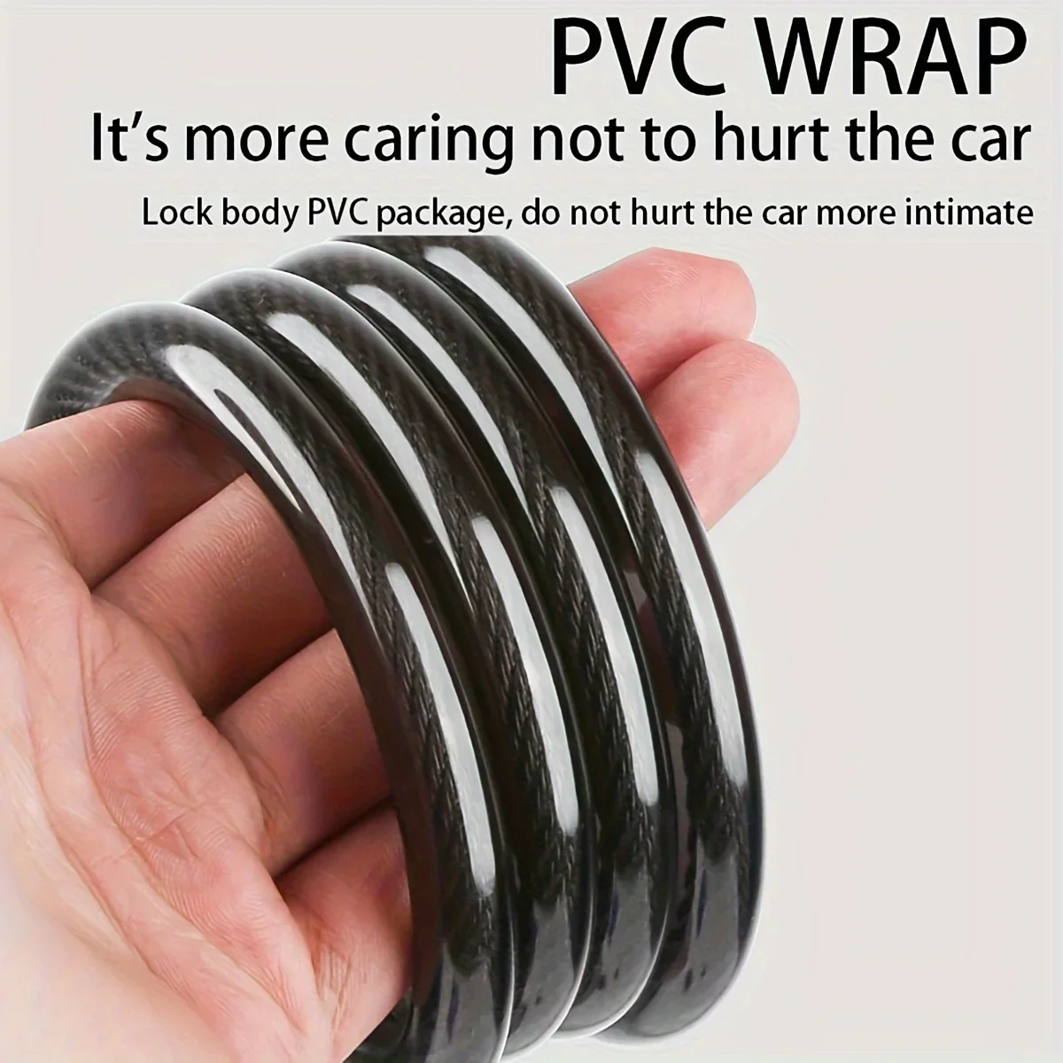 قفل مفتاح الدراجة الجبلية، دراجة نارية كهربائية مضادة للسرقة 47 بوصة قفل سلكي قفل سلسلة ثابتة قفل الدراجة مع دعامة تثبيت