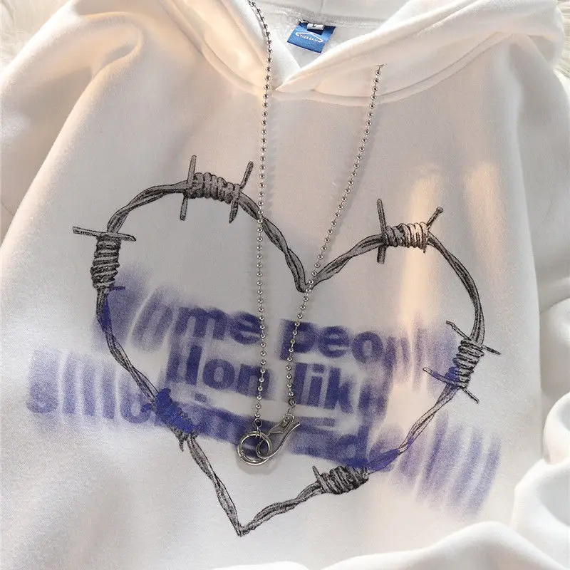 เสื้อฮู้ดผ้าฝ้ายทรงโพลโรนสำหรับผู้หญิง สไตล์ลำลอง แขนยาว สตรีทแวร์ สีพื้น น้ำหนักเบา เหมาะสำหรับฤดูใบไม้ผลิและฤดูใบไม้ร่วง รุ่นใหม่ อเนกประสงค์ ทรงครอป