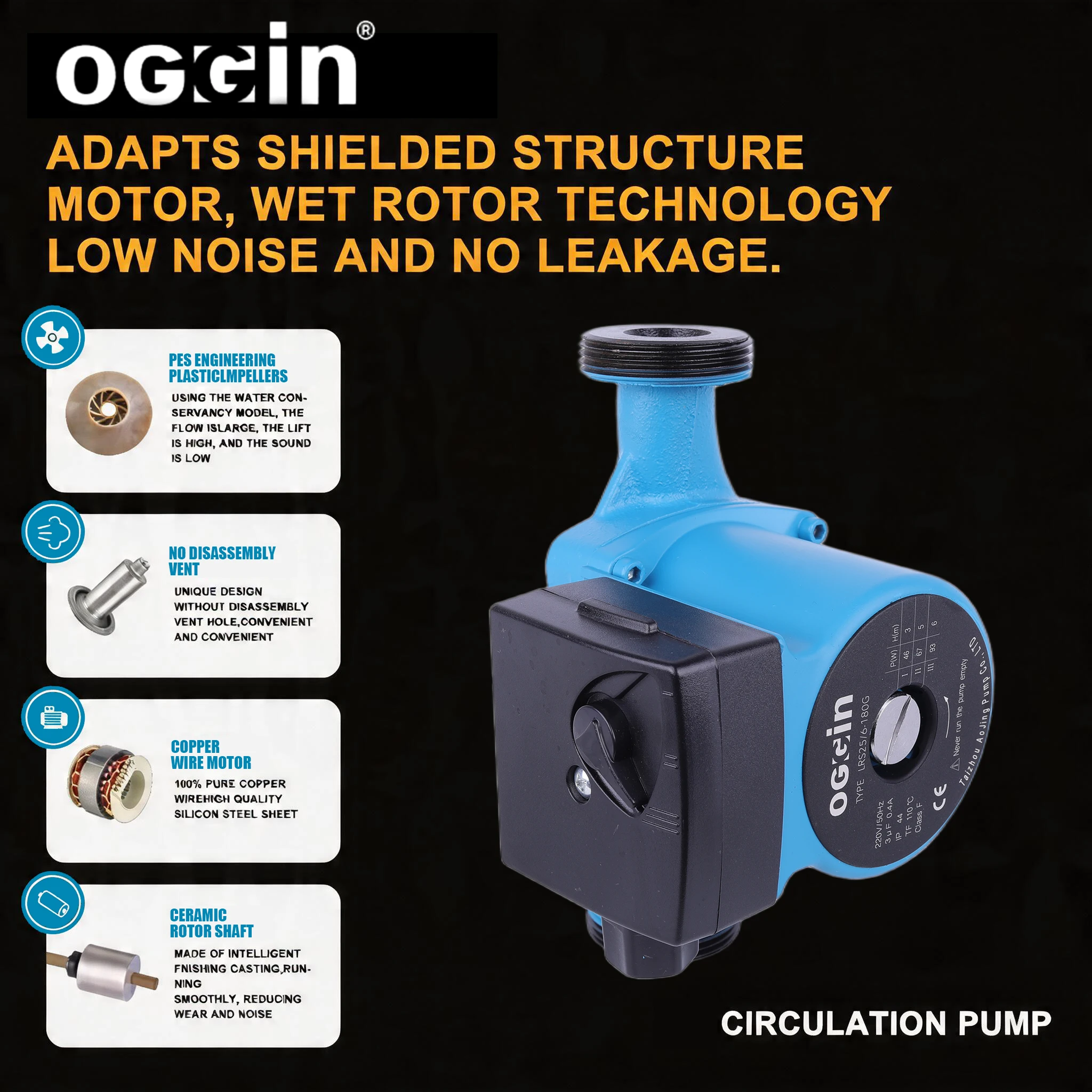 Pompe de circulation d'eau cha - Solar Water Pump avis et prix