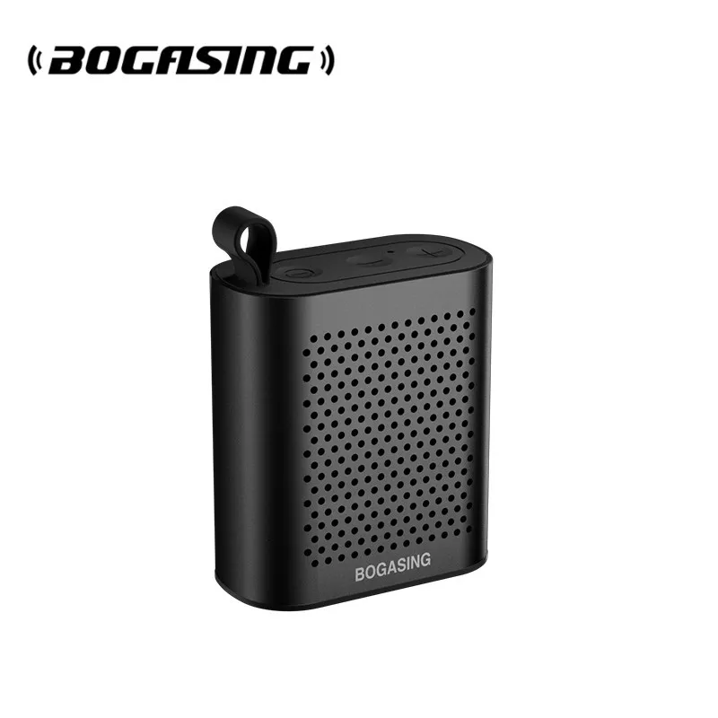 

BOGASING S6 Wireless Bluetooth Speaker Mini Portable HIFI Subwoofer Speaker 15W IPX7 Waterproof 24-Hour Playtime Built-in Mic