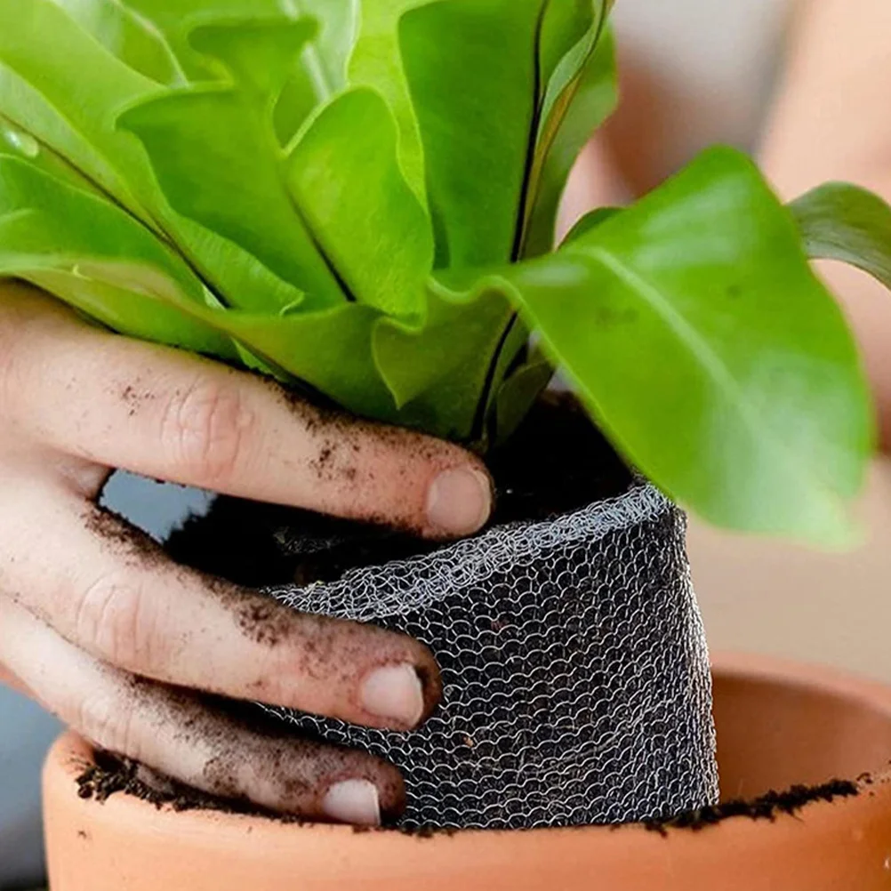 

Plant Root Mesh Net Protection Iron Wire Guard Basket Durable Garden Plants Root Protect Bags Outdoor Protective Netting