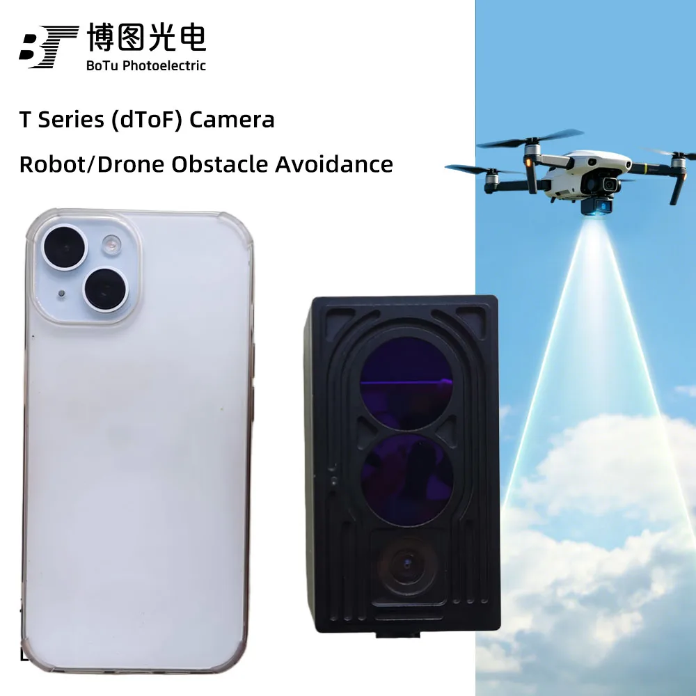 T10 RGB 3D Depth Camera 240x160 Max 20fps Image Sensors ≤9W Ideal For Drones Requiring Robust Obstacle Detection Technology