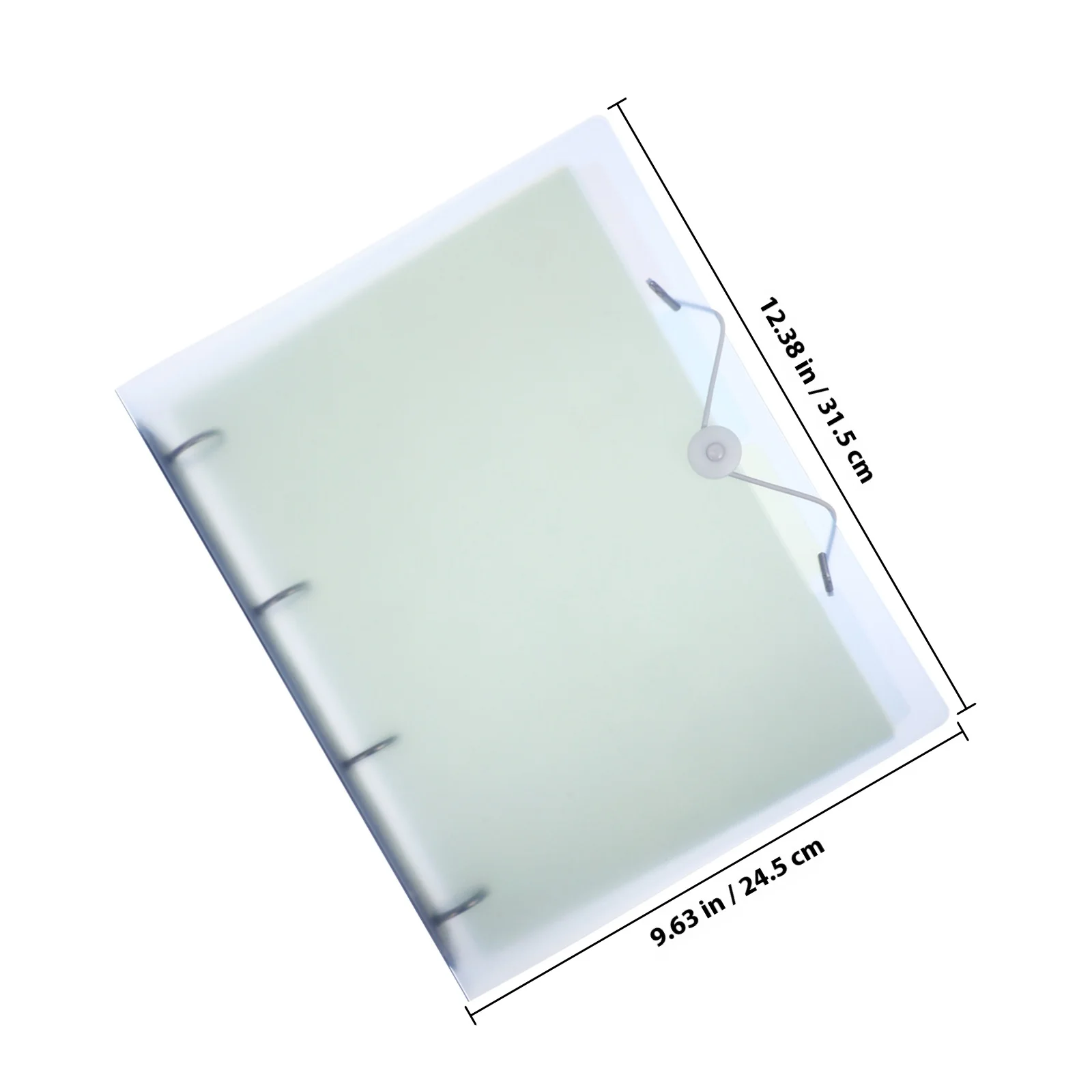 Exquisite Binder Cover Loose Leaf File Organizer Practical Gift Option Smooth Surface Easy Clean Reusable Colored File