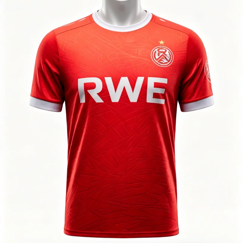 2026-27 Mens Kids Boy G-Germany Adult Jersey Soccer Game Sport R-Rot-Weiss E-Essen Home Male Training Breathable Football Jersey