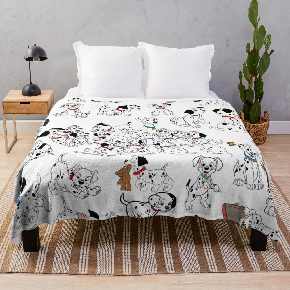 101 Dalmatians Throw Blanket Woven Blanket