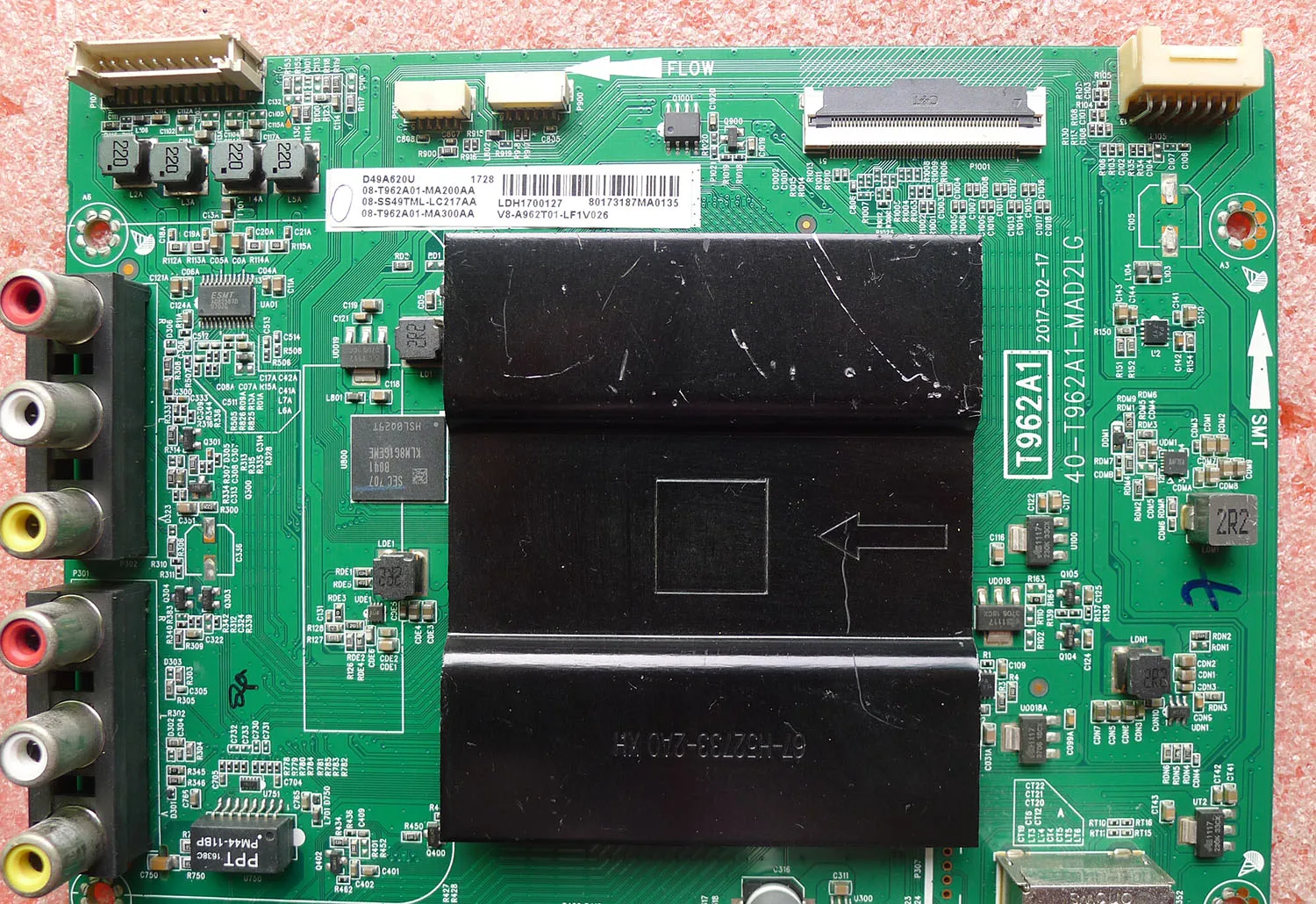 L55E5800A-UD D55A620U 40-T962A1-MAD2 LVF550ND1L test ok circuit board motherboard