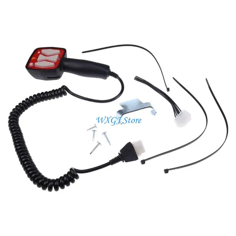 Controller manuale compatto per spazzaneve con mini barra luminosa 37JE per 1306902 Western 56462 9400